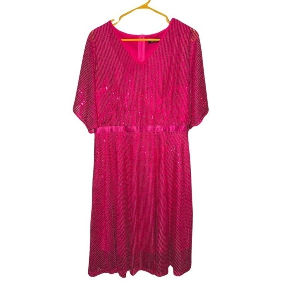 Pink Sequin Dress